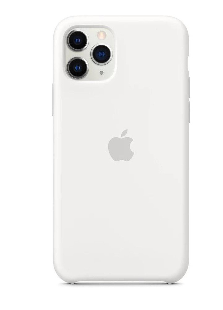 Силіконовий Чохол Накладка Silicone Case для iPhone 11 Pro Max White No Brand (254091835)