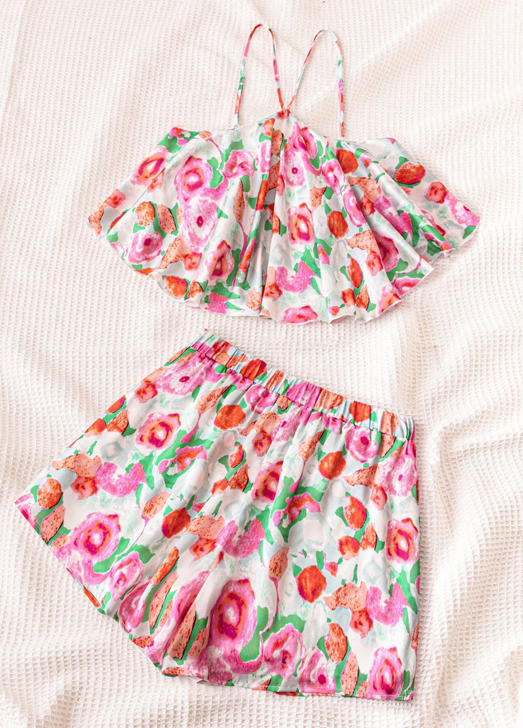 Костюм (топ, шорты) SHEIN (324027687)