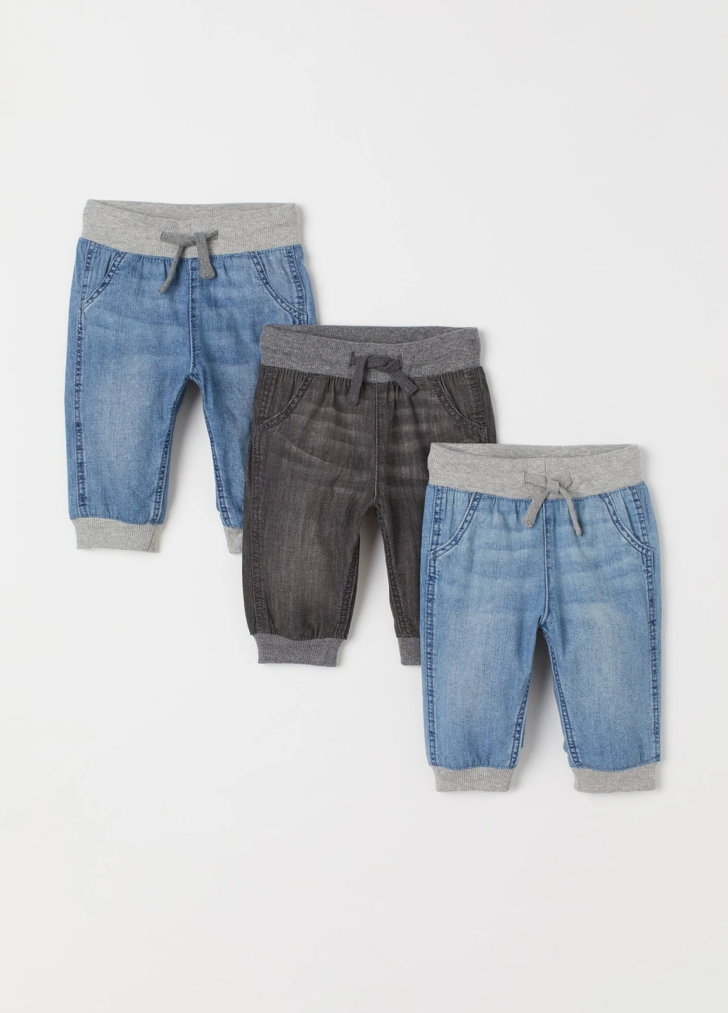 Джоггери (3 шт) H&M (251180803)