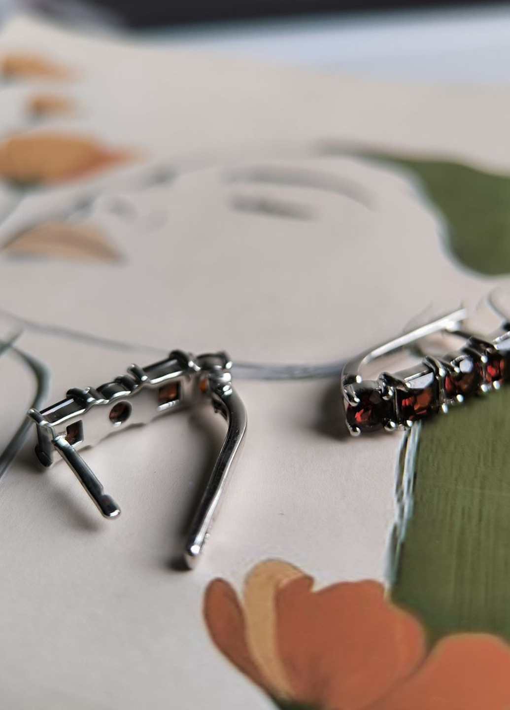 Серьги Silver Flame (329999744)