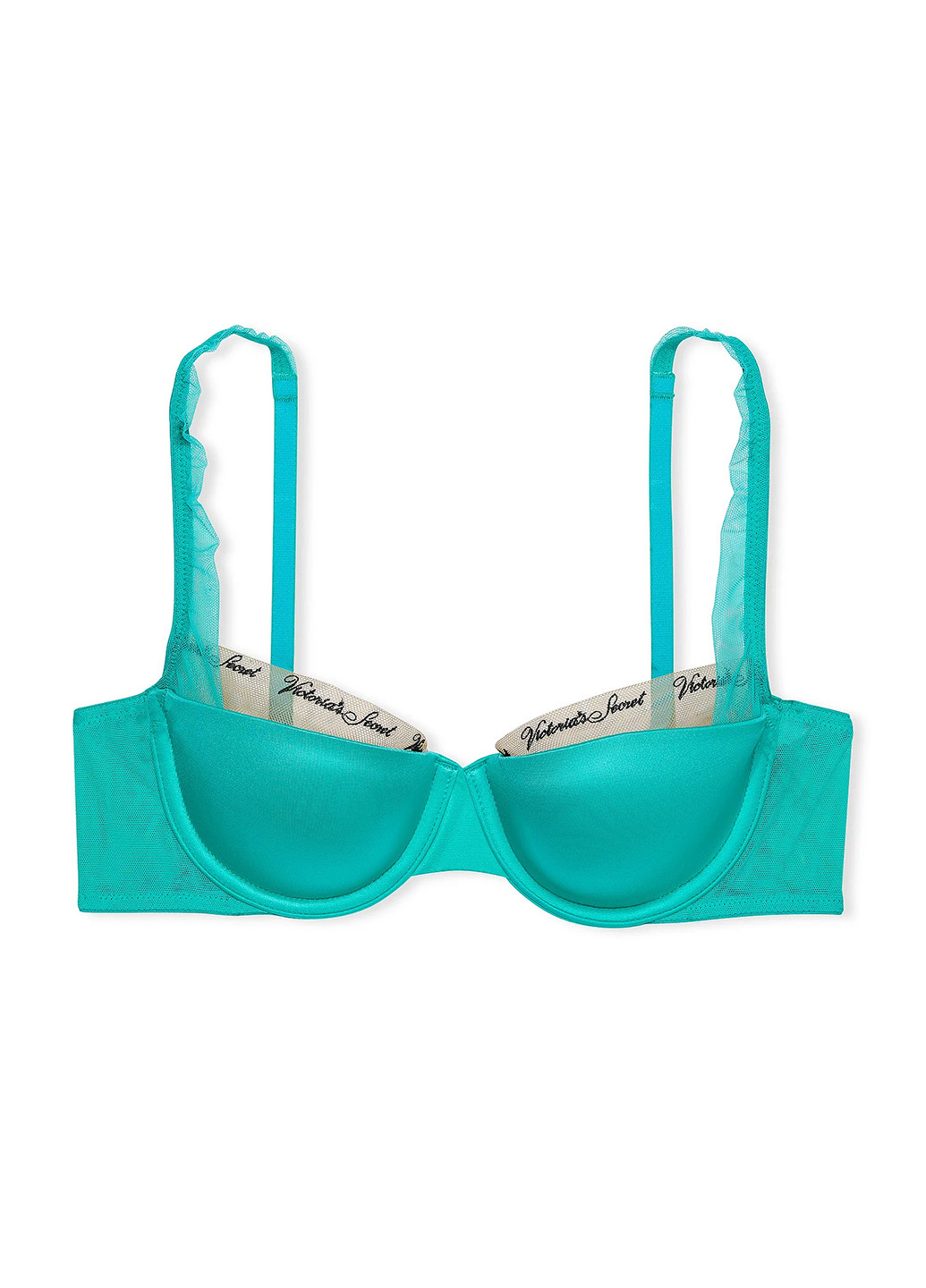 Бирюзовый демисезонный комплект (бюстгальтер, трусики) Victoria's Secret
