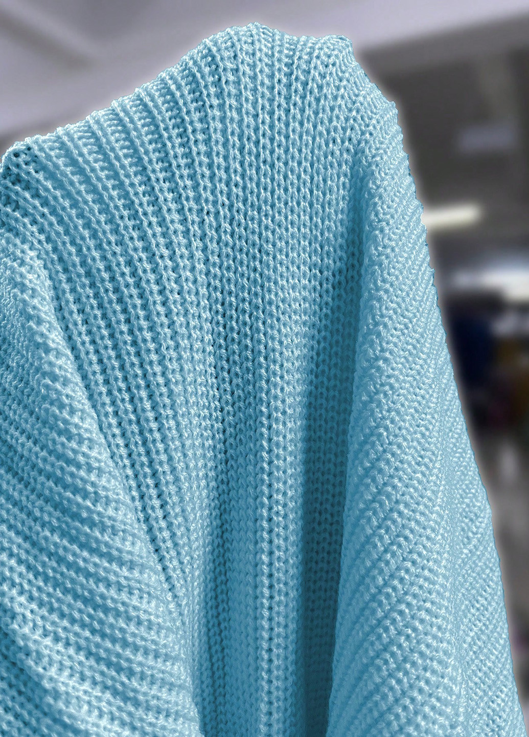 Голубое кэжуал платье SHEIN однотонное