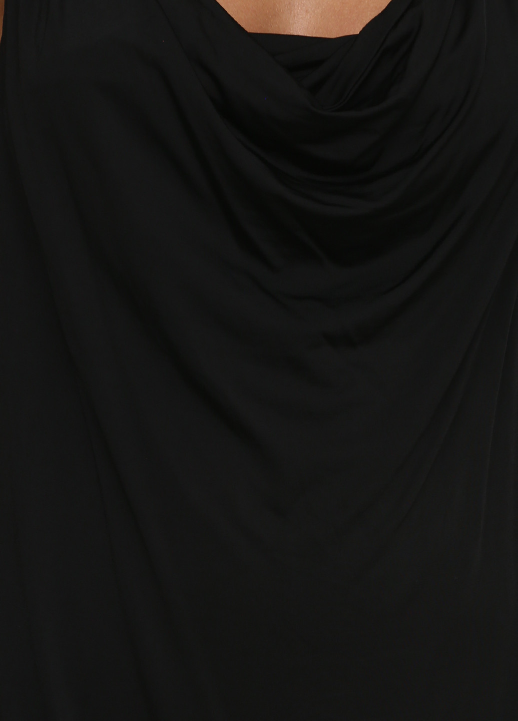 Черное кэжуал платье а-силуэт Miss Sixty однотонное