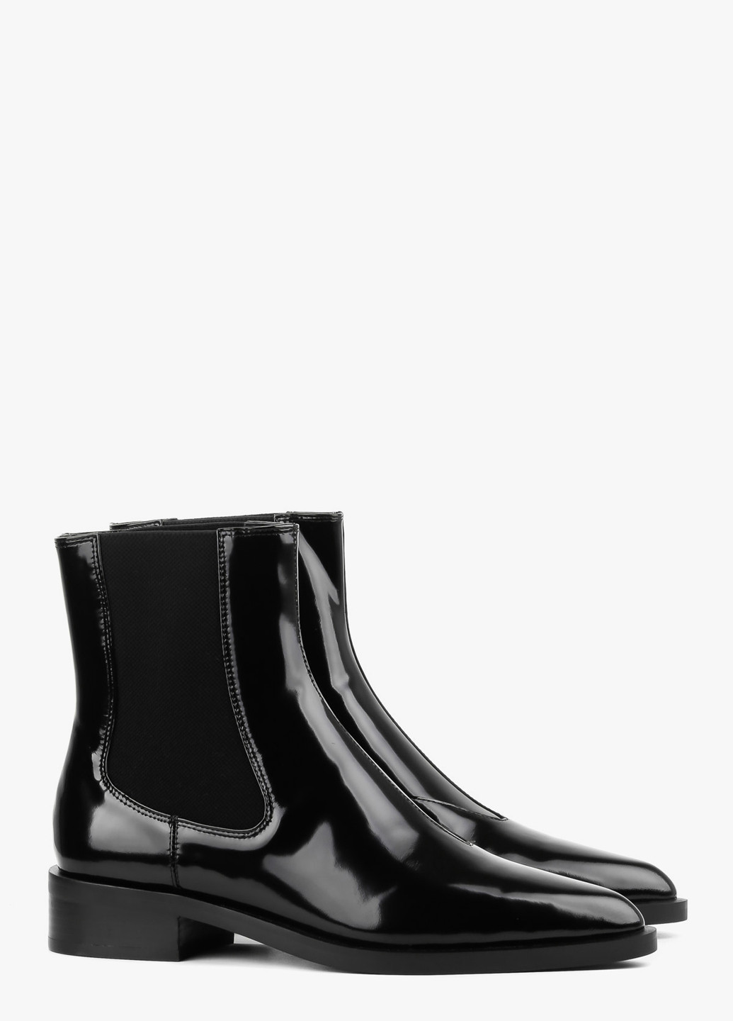 Осенние ботинки челси Le'BERDES лаковые