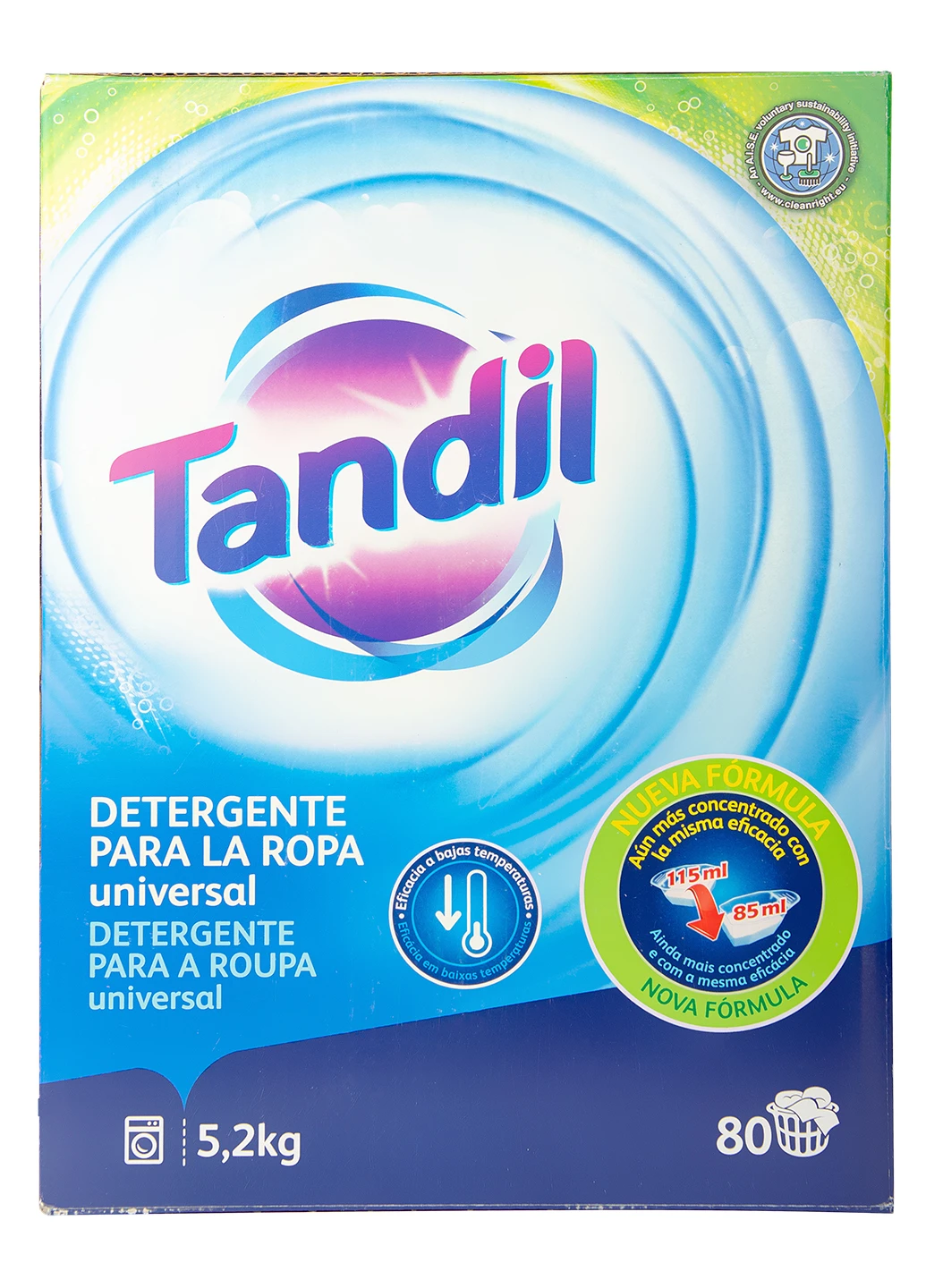 Універсальний порошок для прання 5,200 кг (80 прань) Tandil (215281156)