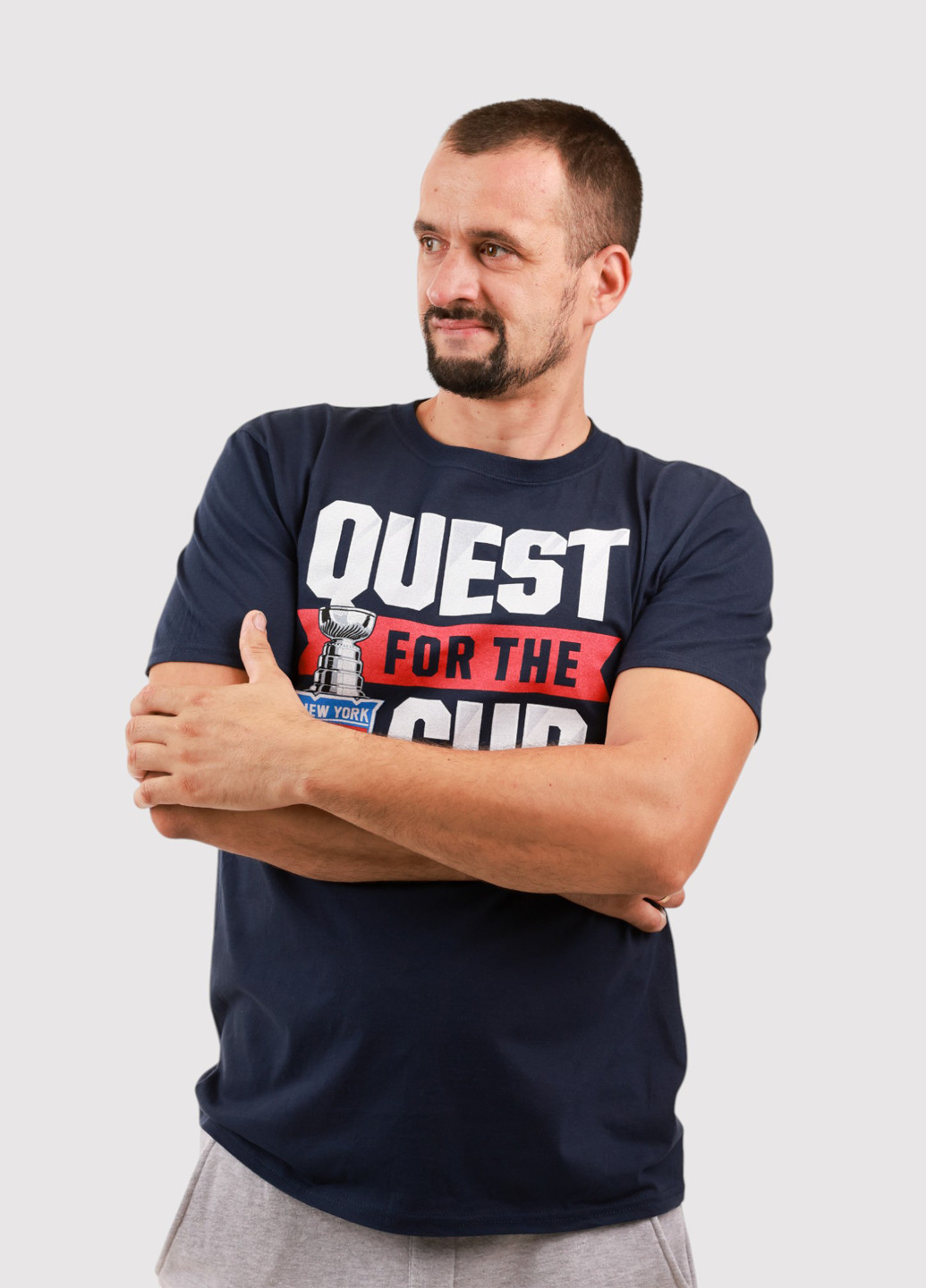 Темно-синяя футболка Fanatics