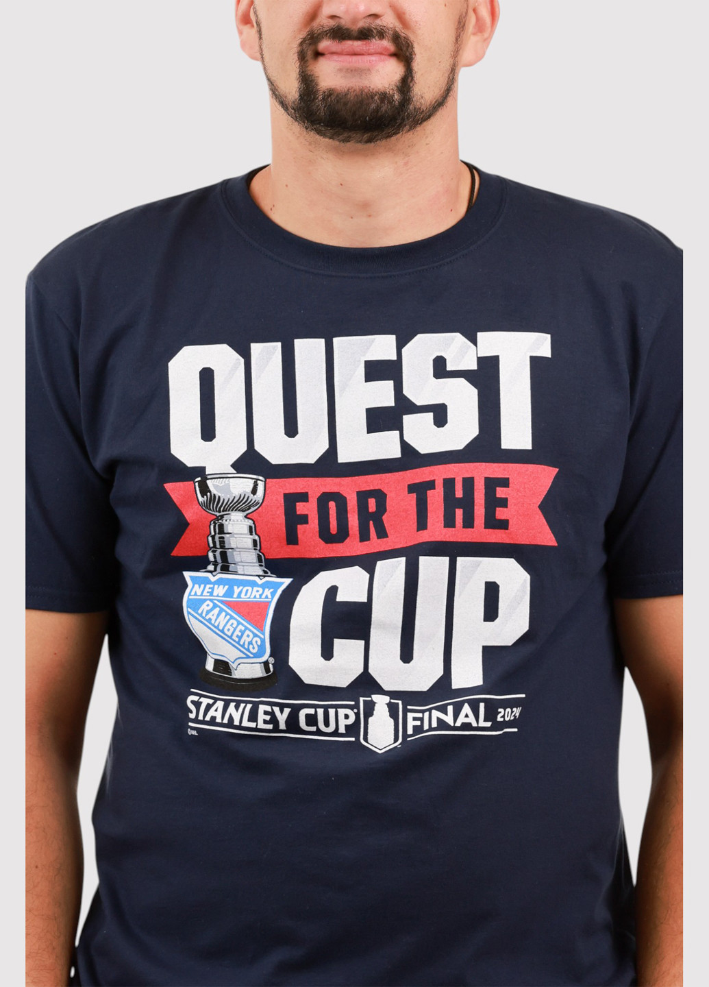 Темно-синяя футболка Fanatics