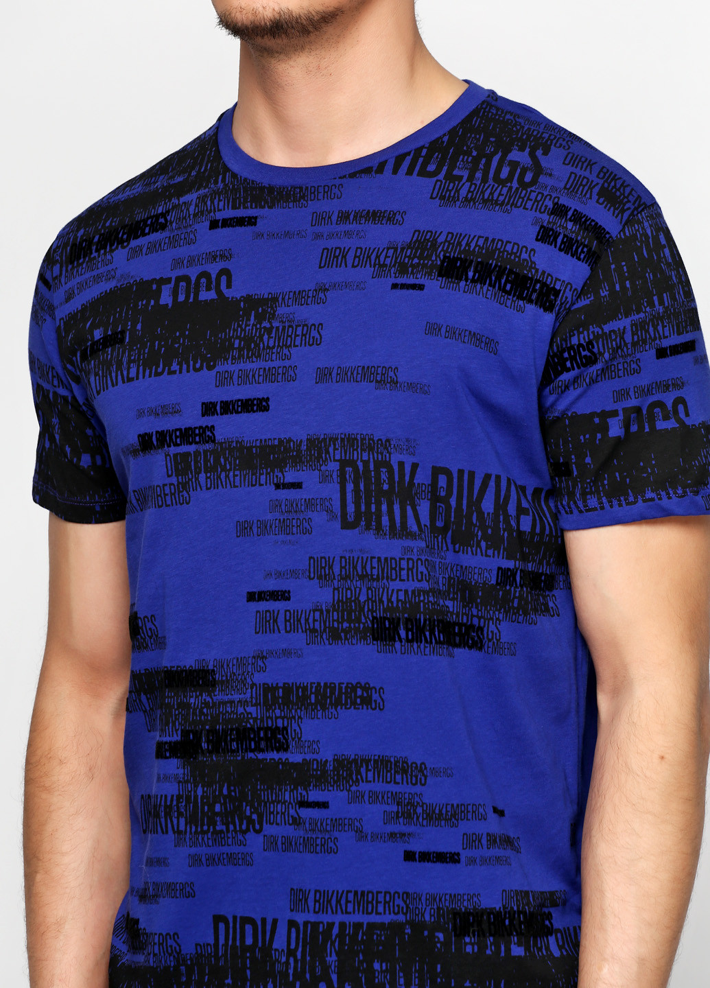 Синя футболка Dirk Bikkembergs