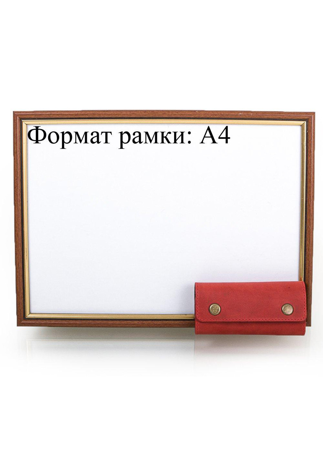 Женская кожаная ключница 11,5х5,5х2,5 см DNK Leather (252416321)