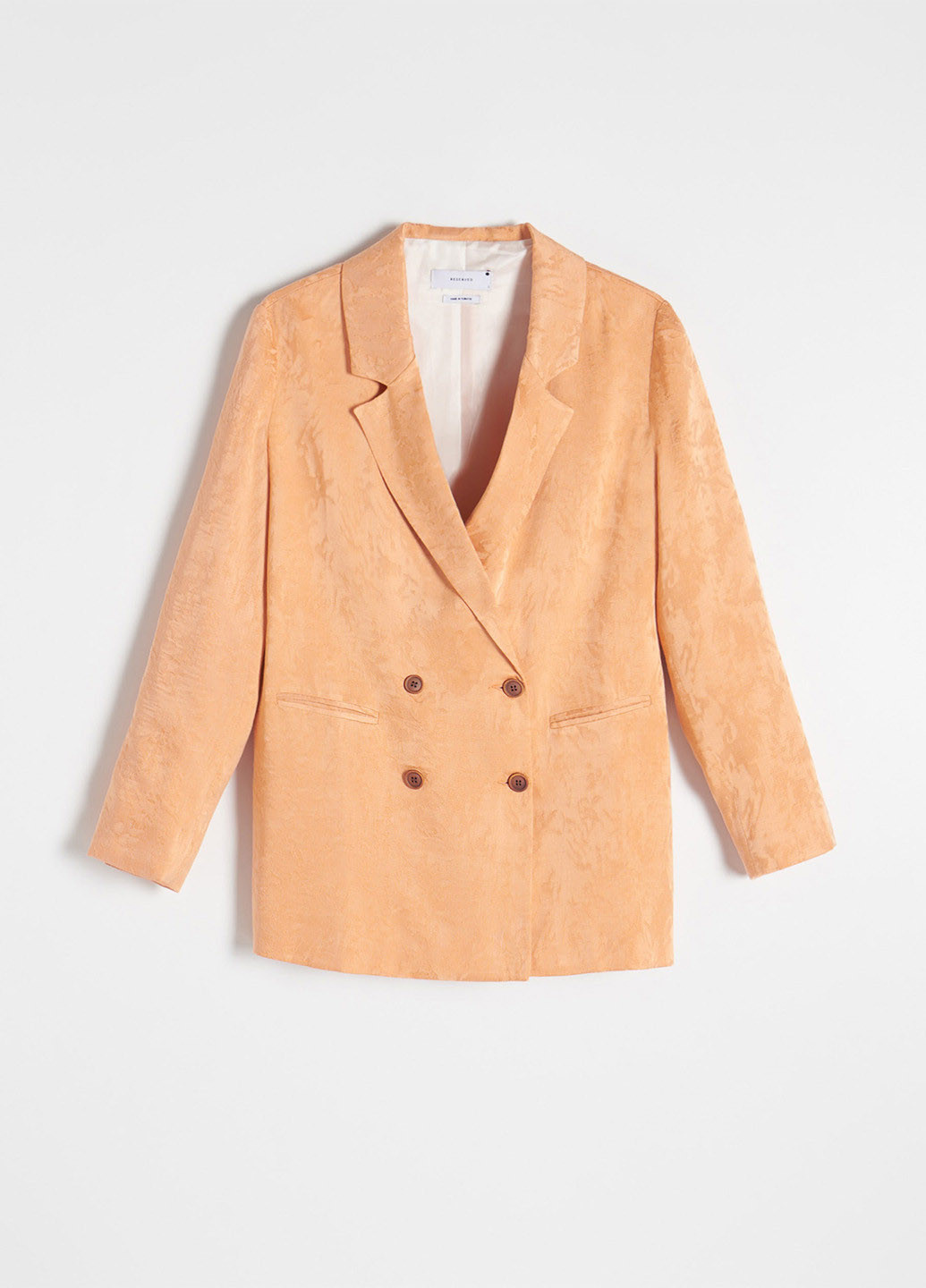 Лососевый женский жакет Reserved однотонный - демисезонный