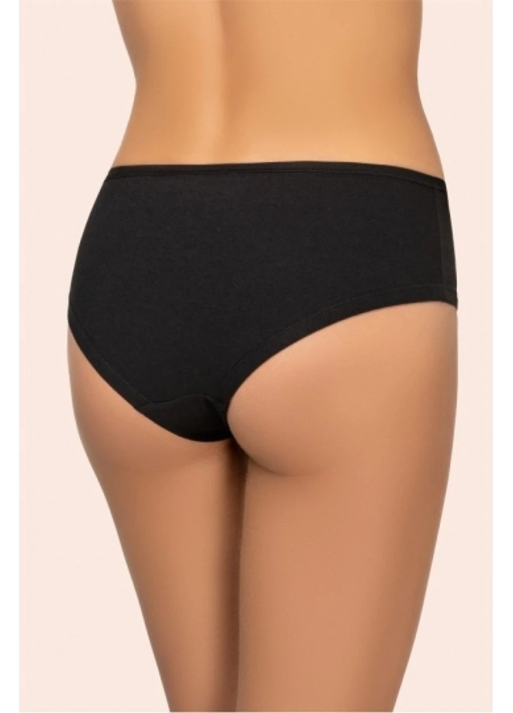 Бавовняні трусики шортики чорні COTTON 132 С Kleo (256550076)