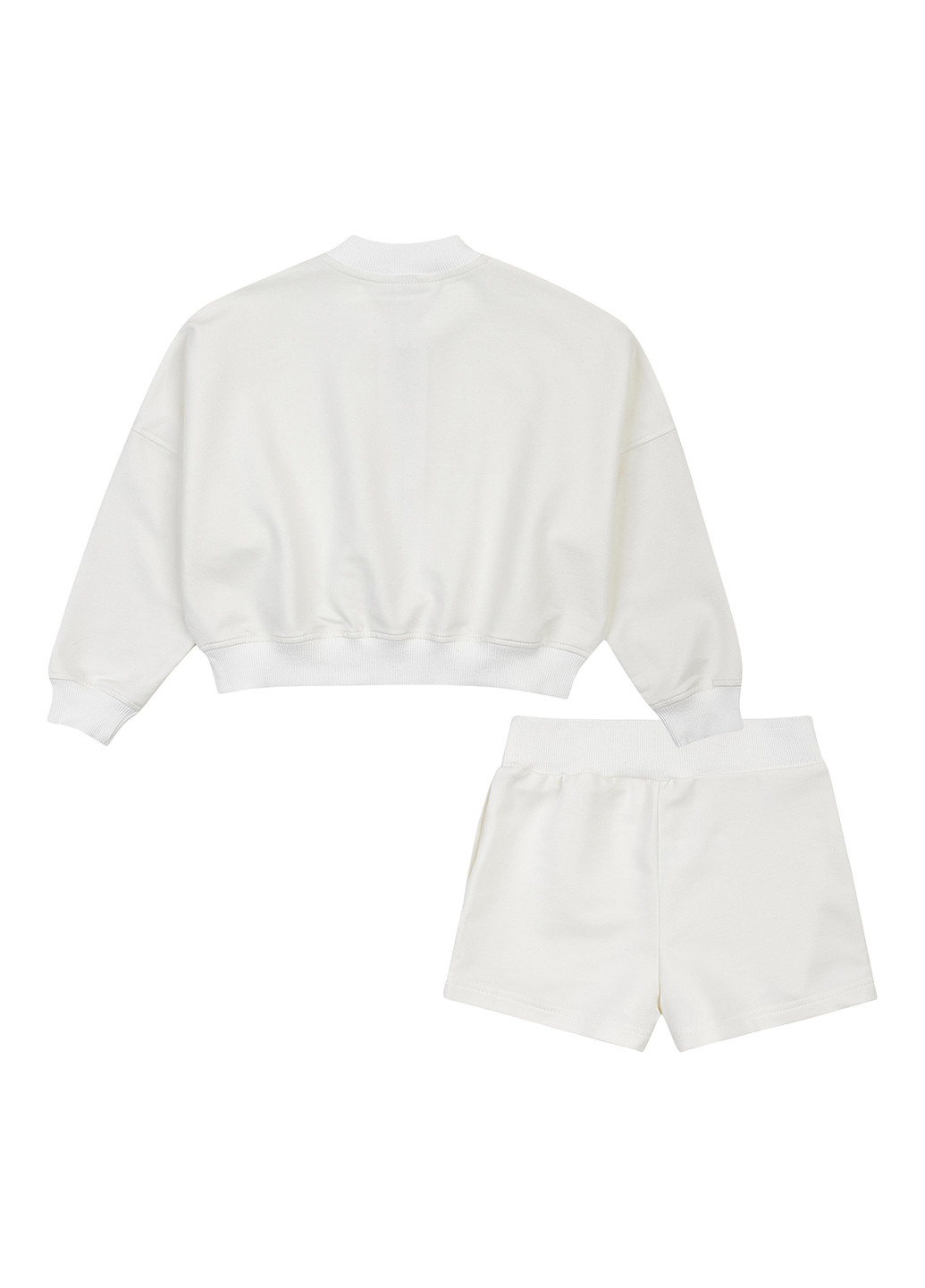 Молочний демісезонний комплект (бомбер, шорти) Garnamama