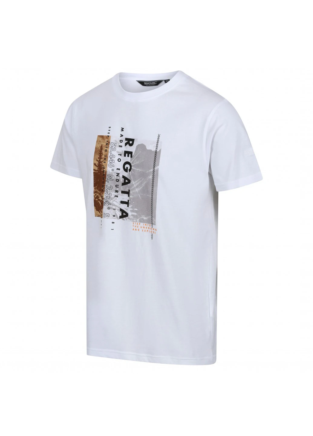 Біла футболка Regatta Cline VII
