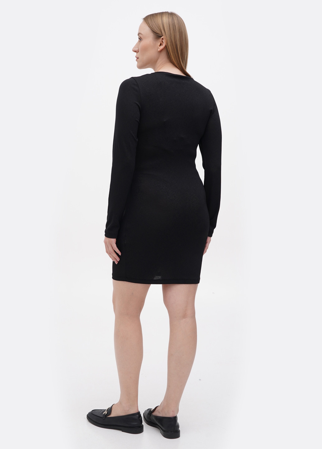 Черное кэжуал платье New Girl Order однотонное