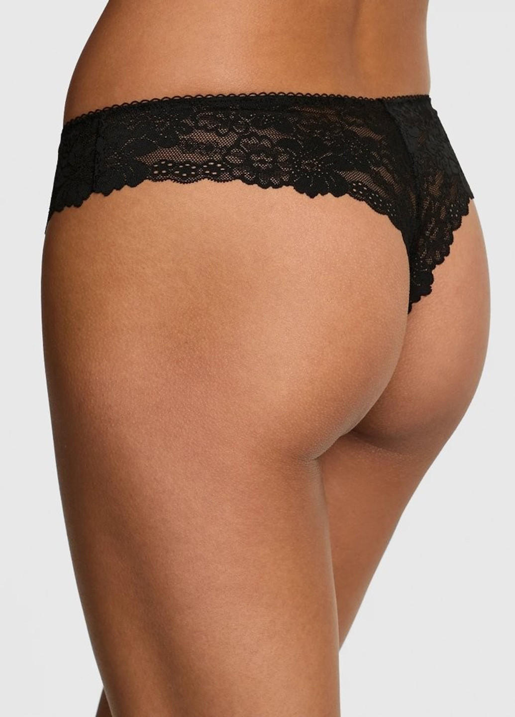 Чорний демісезонний комплект (бюстгальтер, трусики) Victoria's Secret