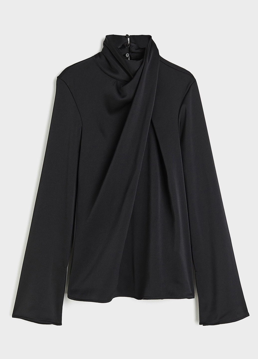 Чёрная блуза H&M