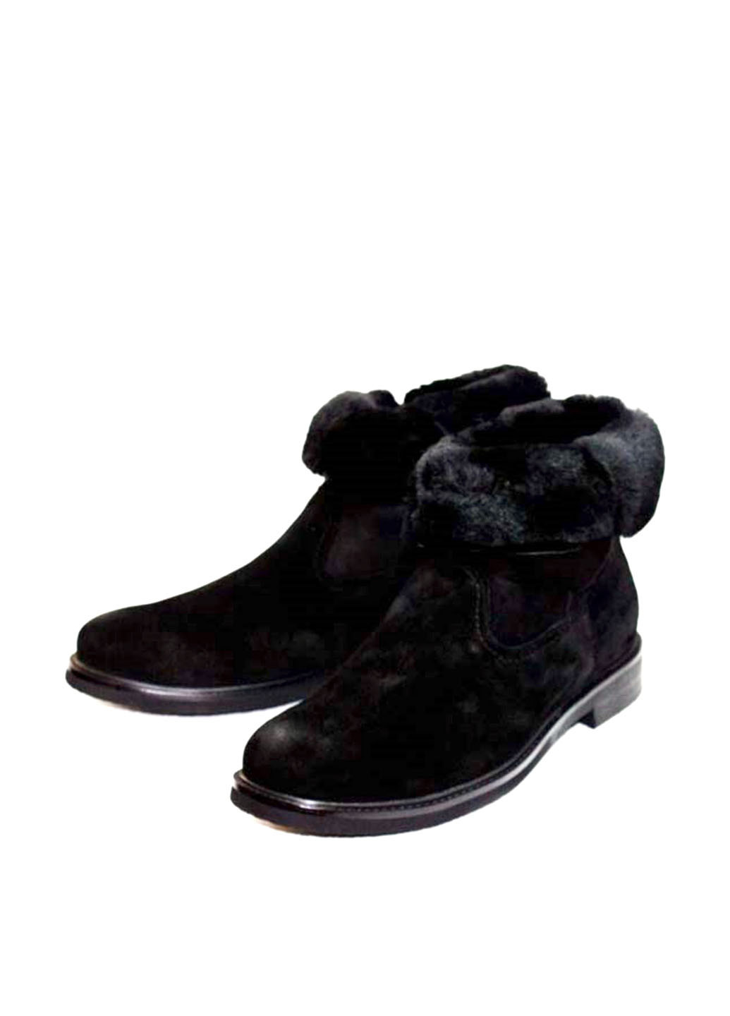 Зимние ботинки Basconi с мехом из натуральной замши