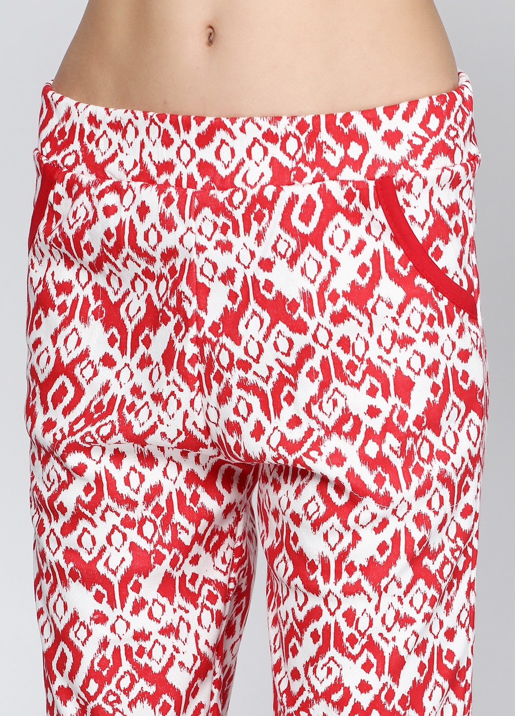 Красная всесезон пижама (свитшот, брюки) Adalya
