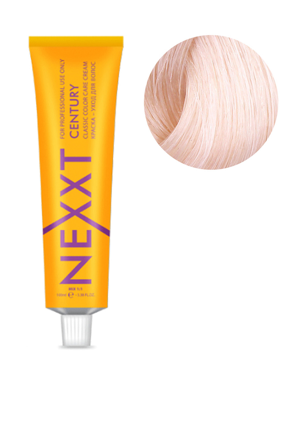 Крем-краска для волос №10.06 (светлый блондин жемчужный), 100 мл NEXXT Professional (117635215)