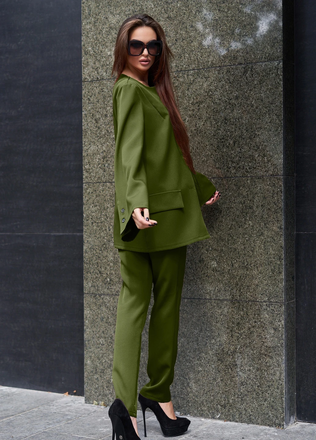 Классический брючный костюм – двойка Jadone Fashion (254894779)