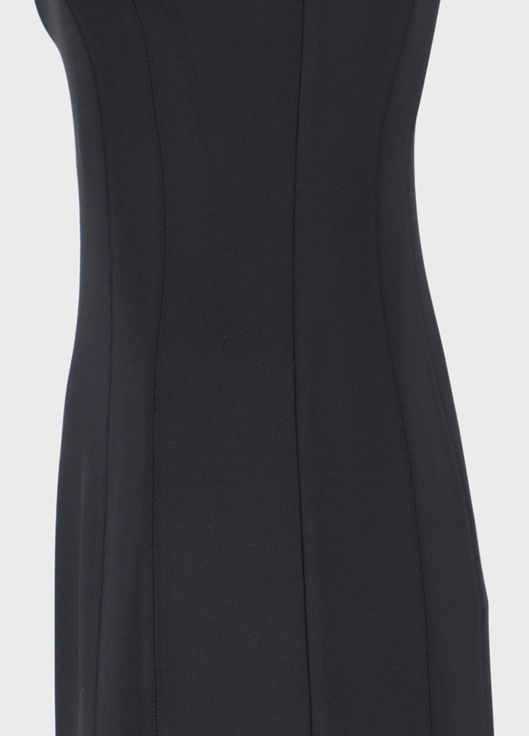 Чорна кежуал сукня силуетна, сукня-майка Calvin Klein однотонна