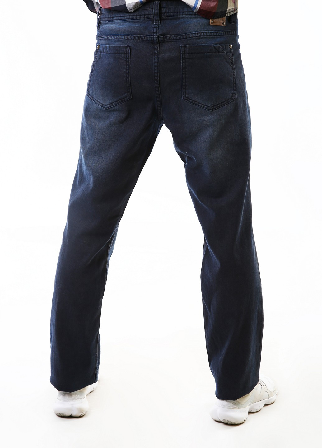 Темно-синие демисезонные джинсы Comma
