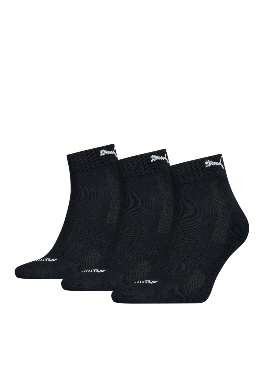 Шкарпетки Unisex Cushioned Quarter Socks 3 pack Puma (252481440)