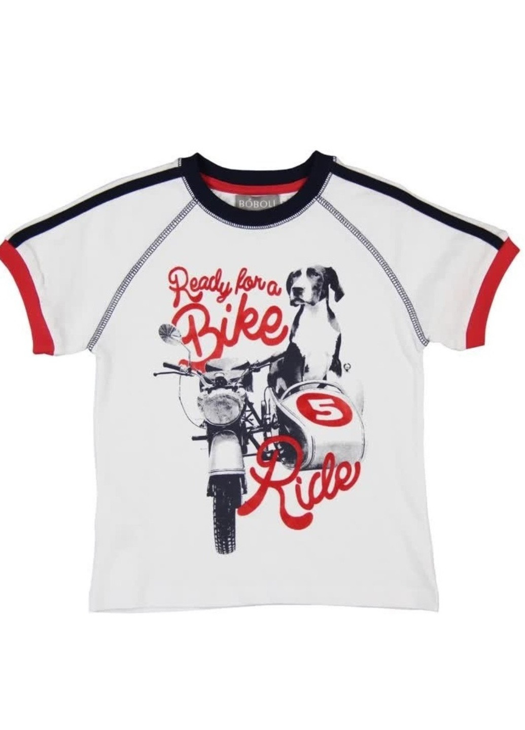 Белая футболка Boboli