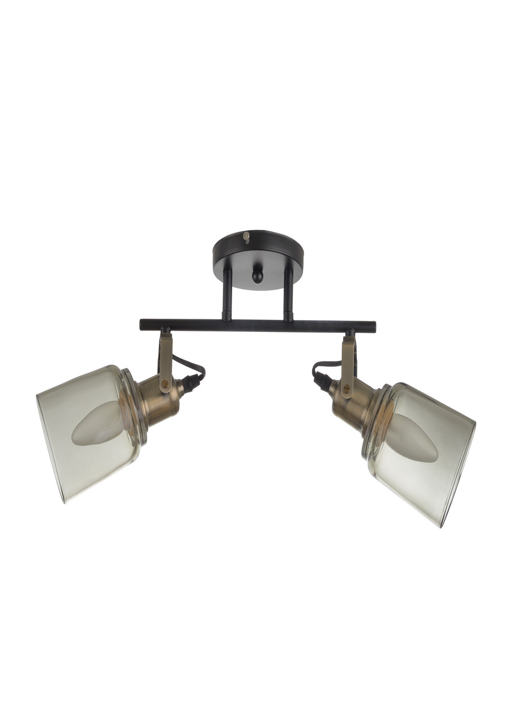 Люстра LK-687C/2 E27 AB/BK Brille (193196072)