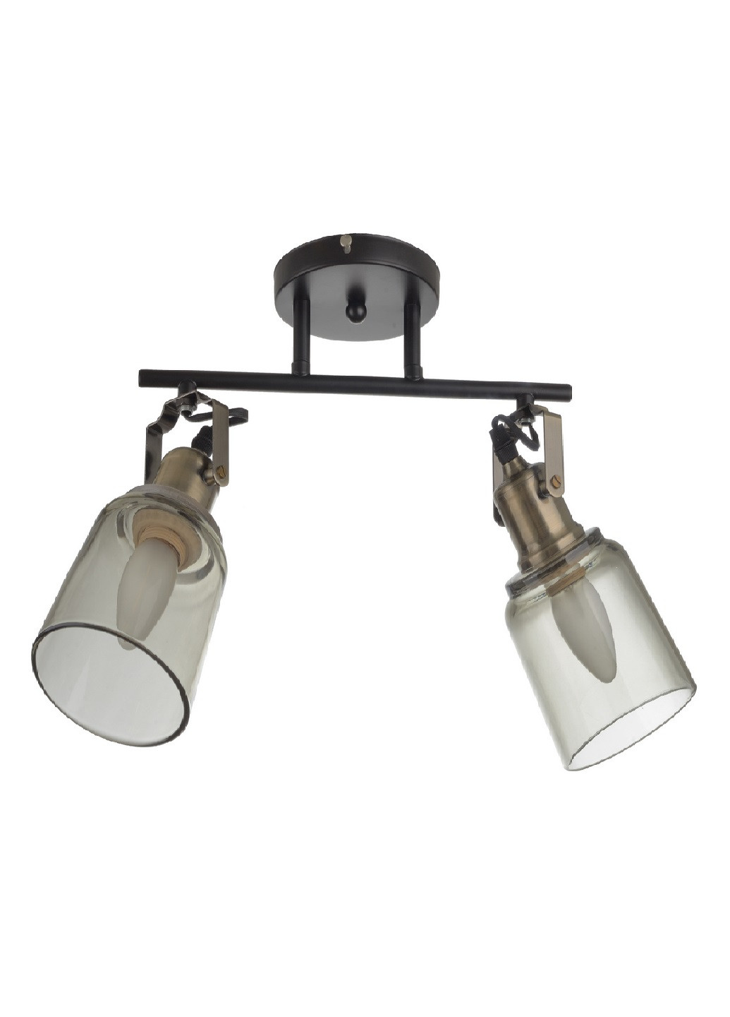 Люстра LK-687C/2 E27 AB/BK Brille (193196072)