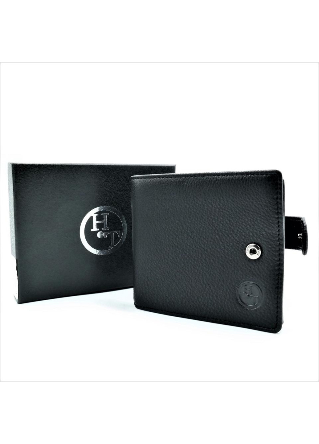 Мужской кожаный кошелек 11х10х2,5 см H.T.Leather (255709455)