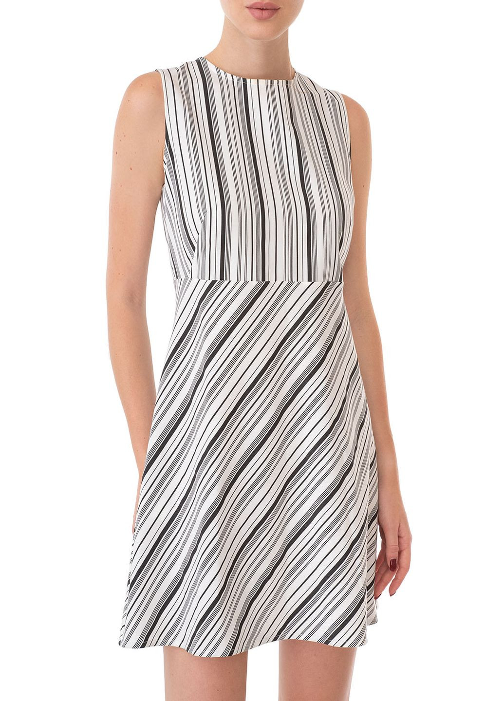 Комбинированное кэжуал платье Miss Miss