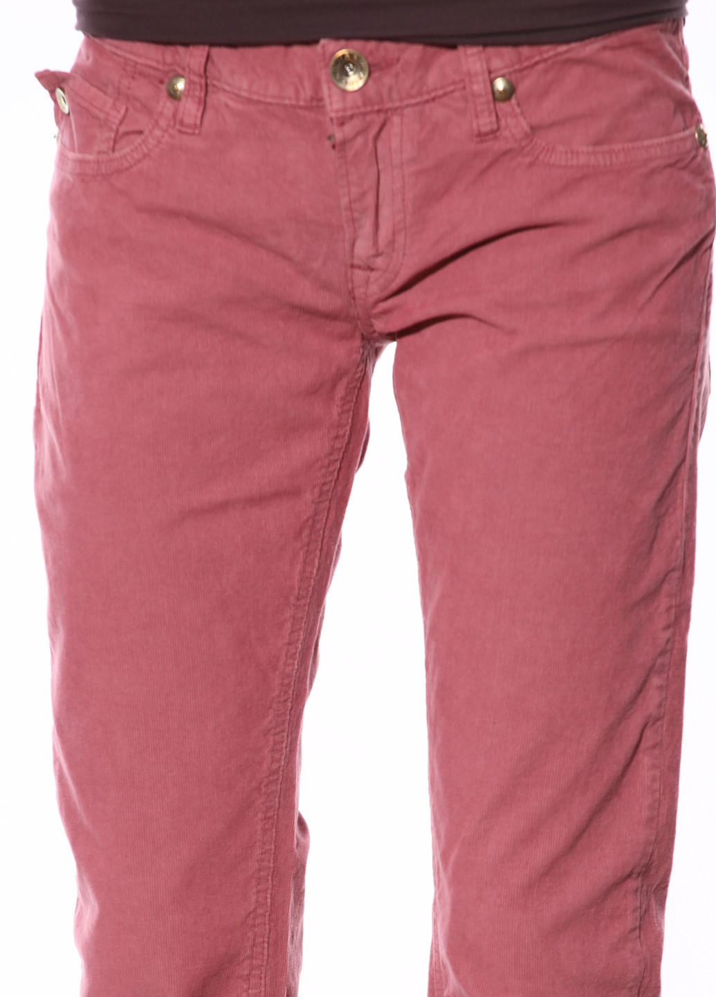 Розовые кэжуал демисезонные клеш брюки Nolita
