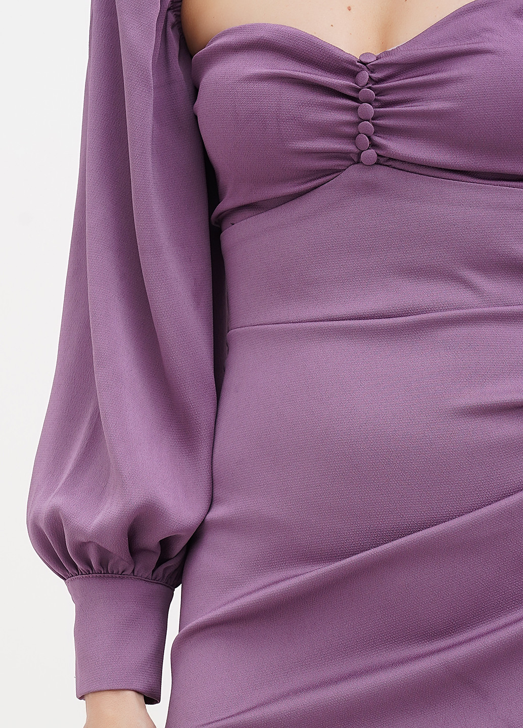 Бузкова коктейльна, святковий сукня Vicolo однотонна