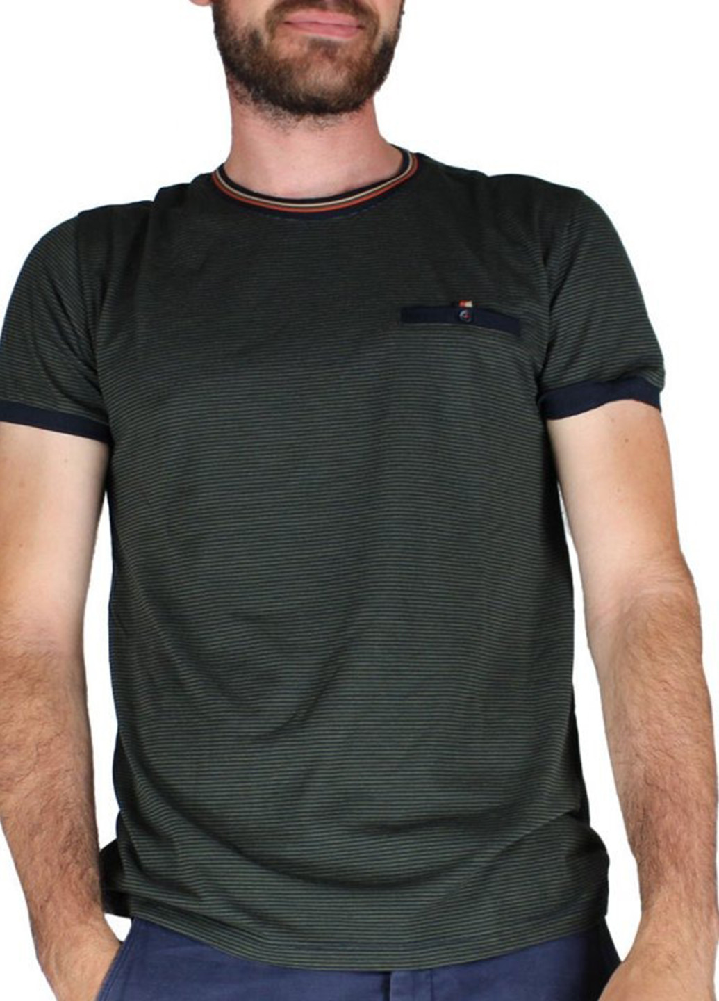 Хаки (оливковая) футболка Benson & Cherry