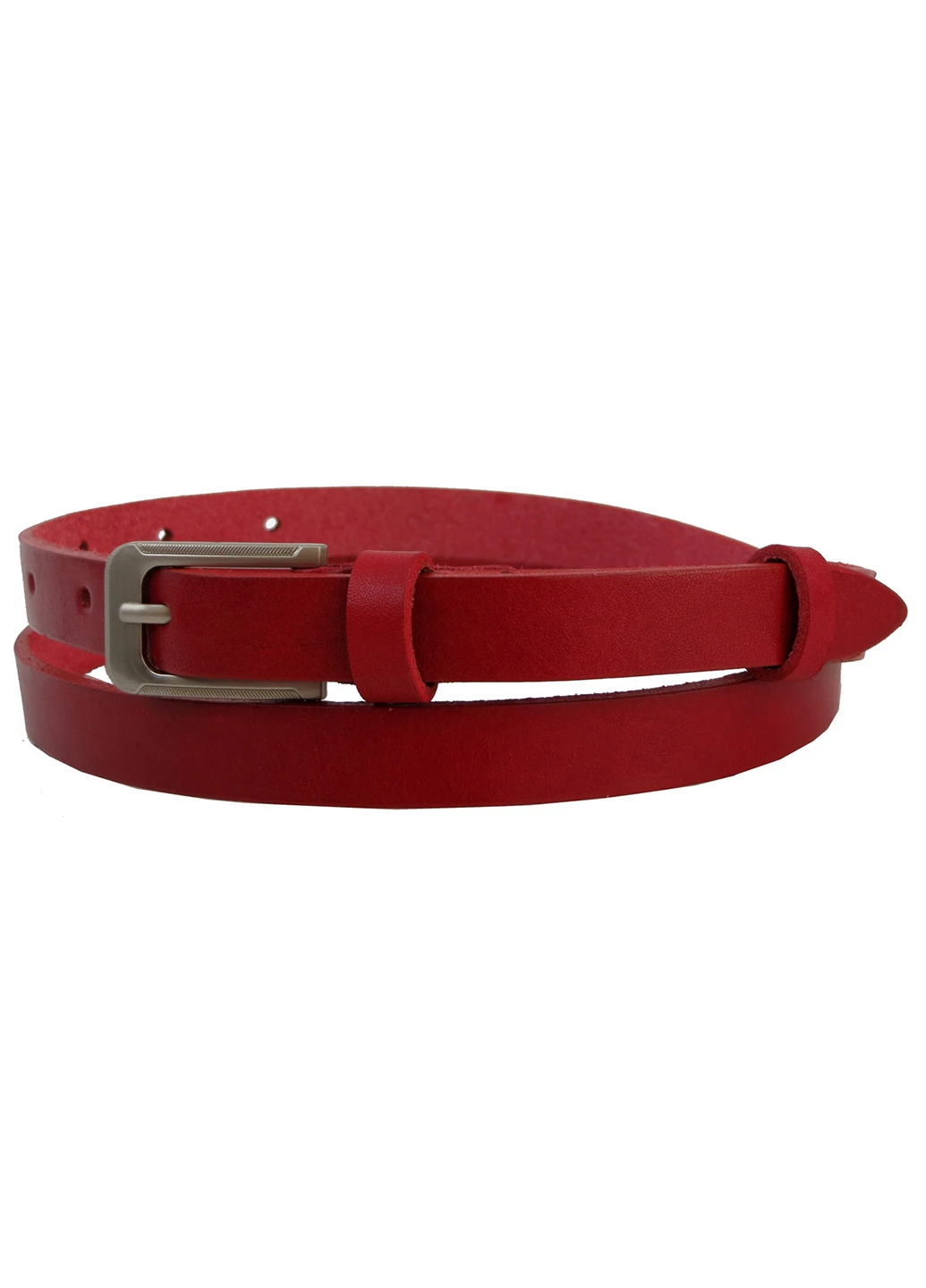 Женский кожаный ремень 114-120х1,5 см Skipper (253491084)