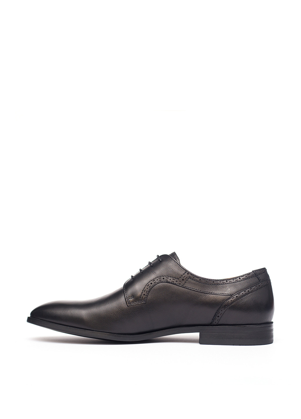 Черные классические туфли Lido Marinozzi на шнурках