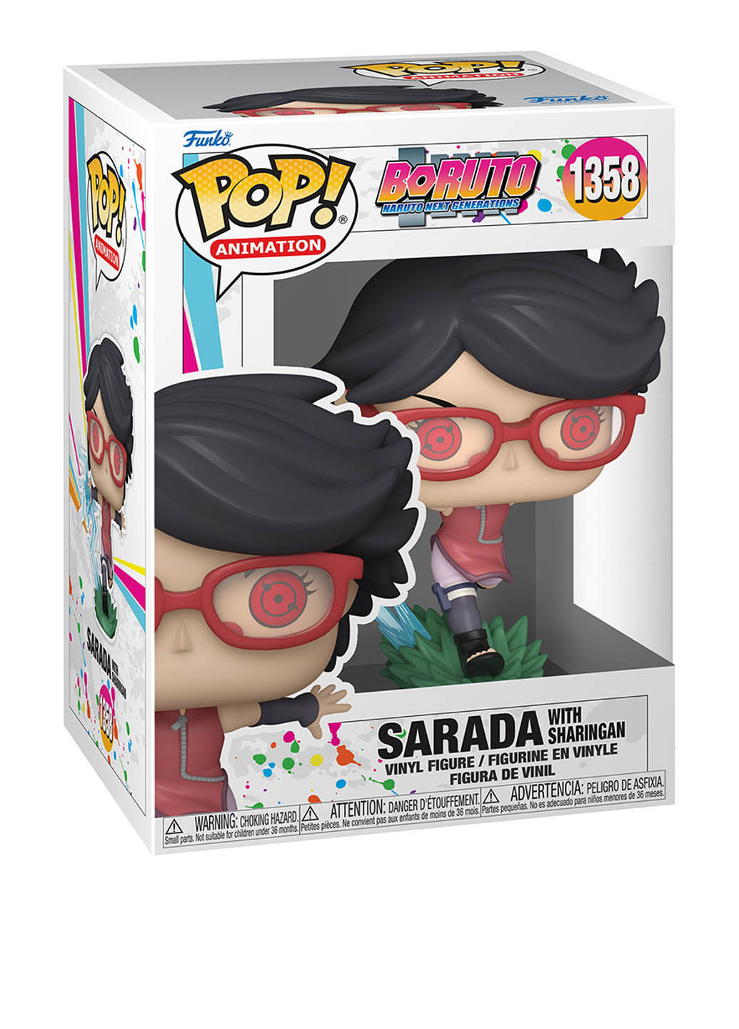 Ігрова фігурка POP! Сарада серії Боруто, 9,6 см Funko (271043791)