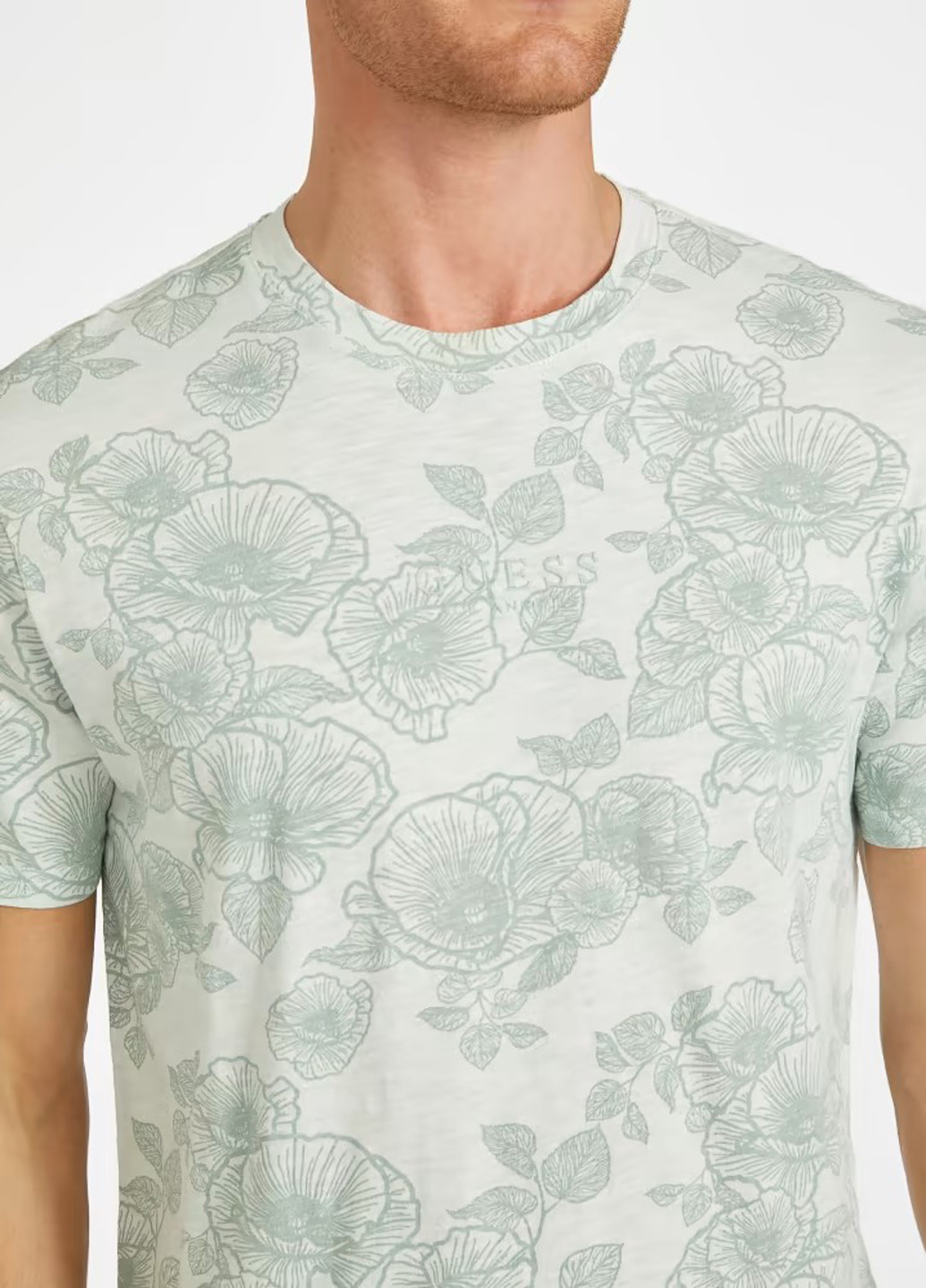 Зелена футболка Guess