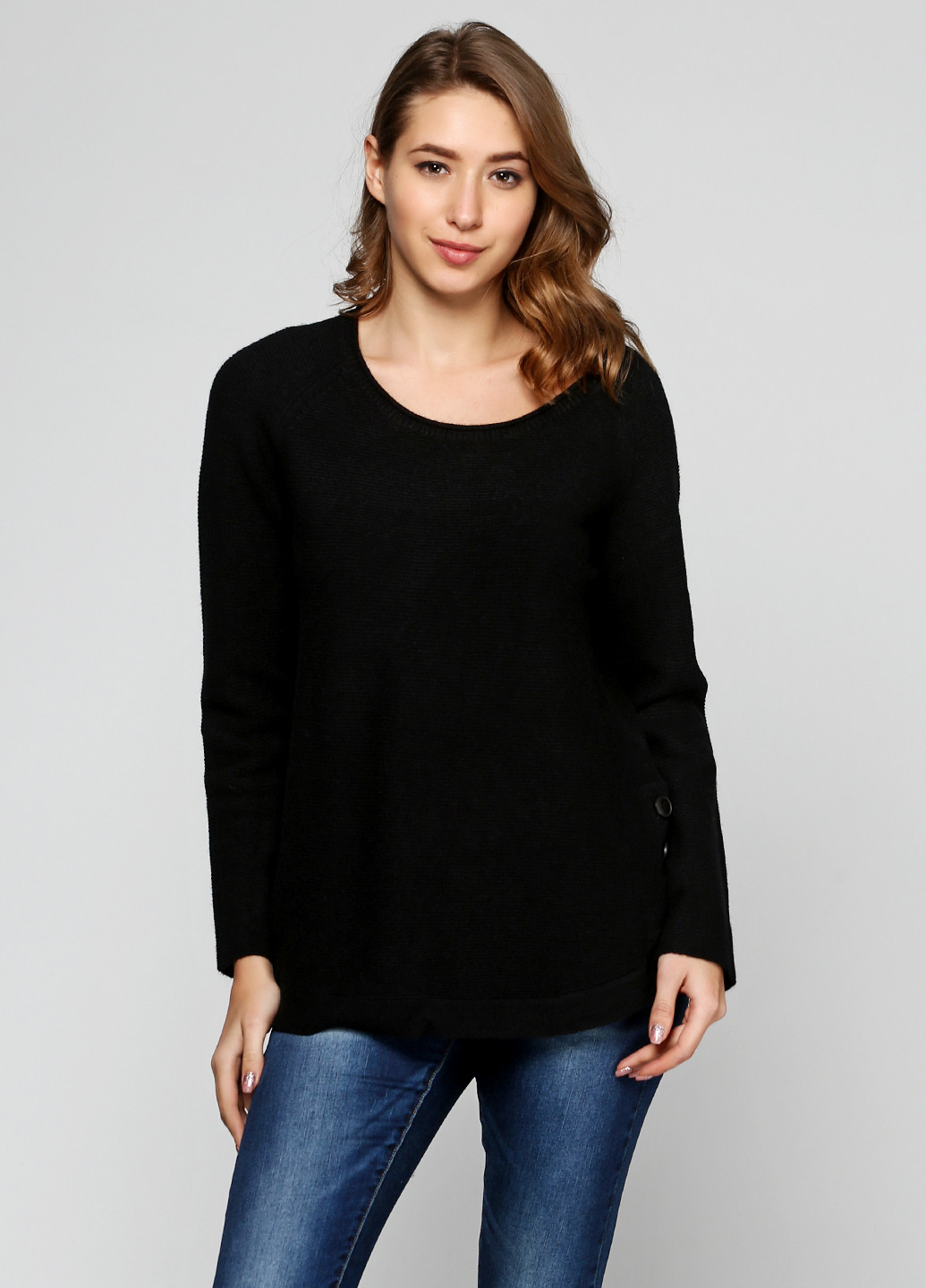 Черный демисезонный джемпер джемпер Louise Orop