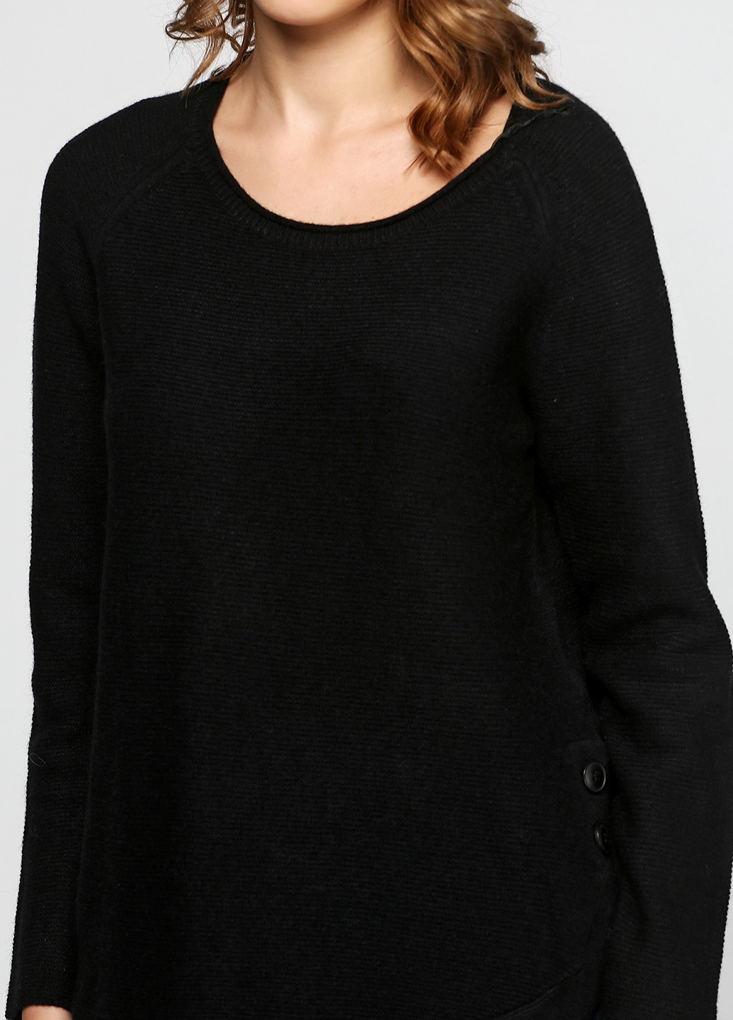 Черный демисезонный джемпер джемпер Louise Orop