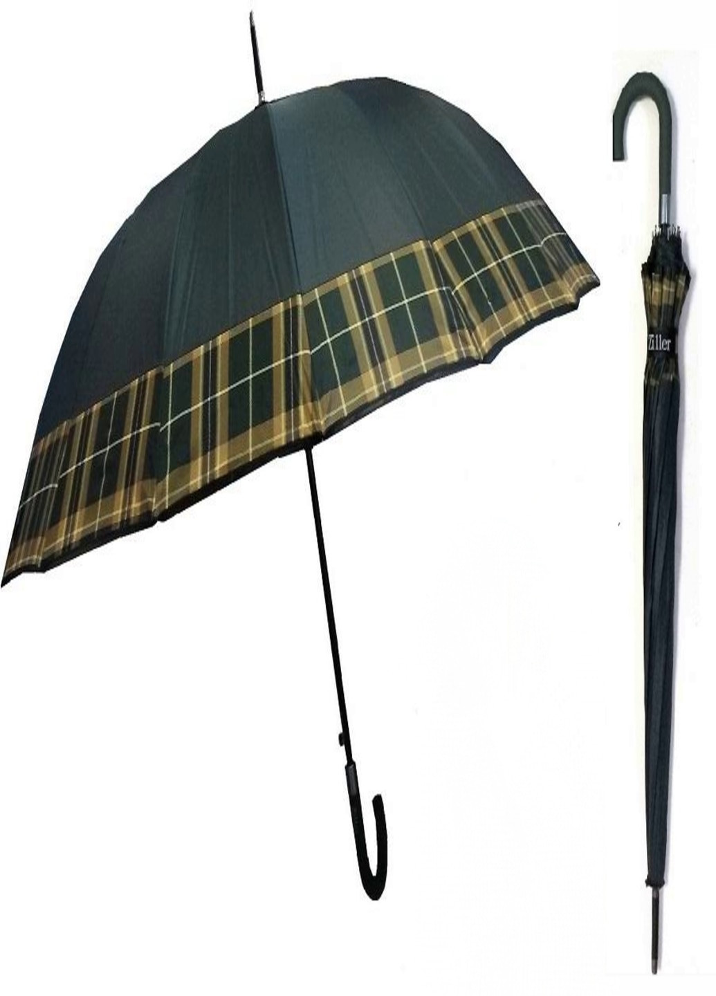 Зонт трость полуавтомат на 16 спиц система антиветер (20155874) Francesco Marconi (209509606)