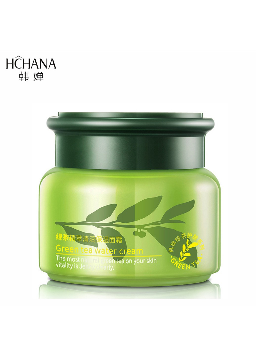 Увлажняющий крем для лица с экстрактом зеленого чая 50 мл Hchana (253869837)