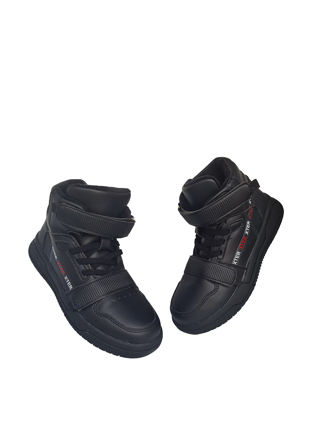 Черные кэжуал осенние ботинки Луч