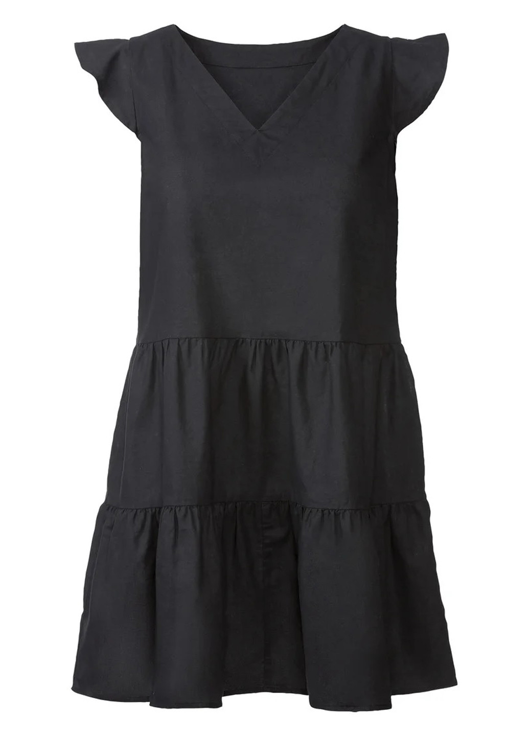 Чорна кежуал сукня а-силует Esmara однотонна