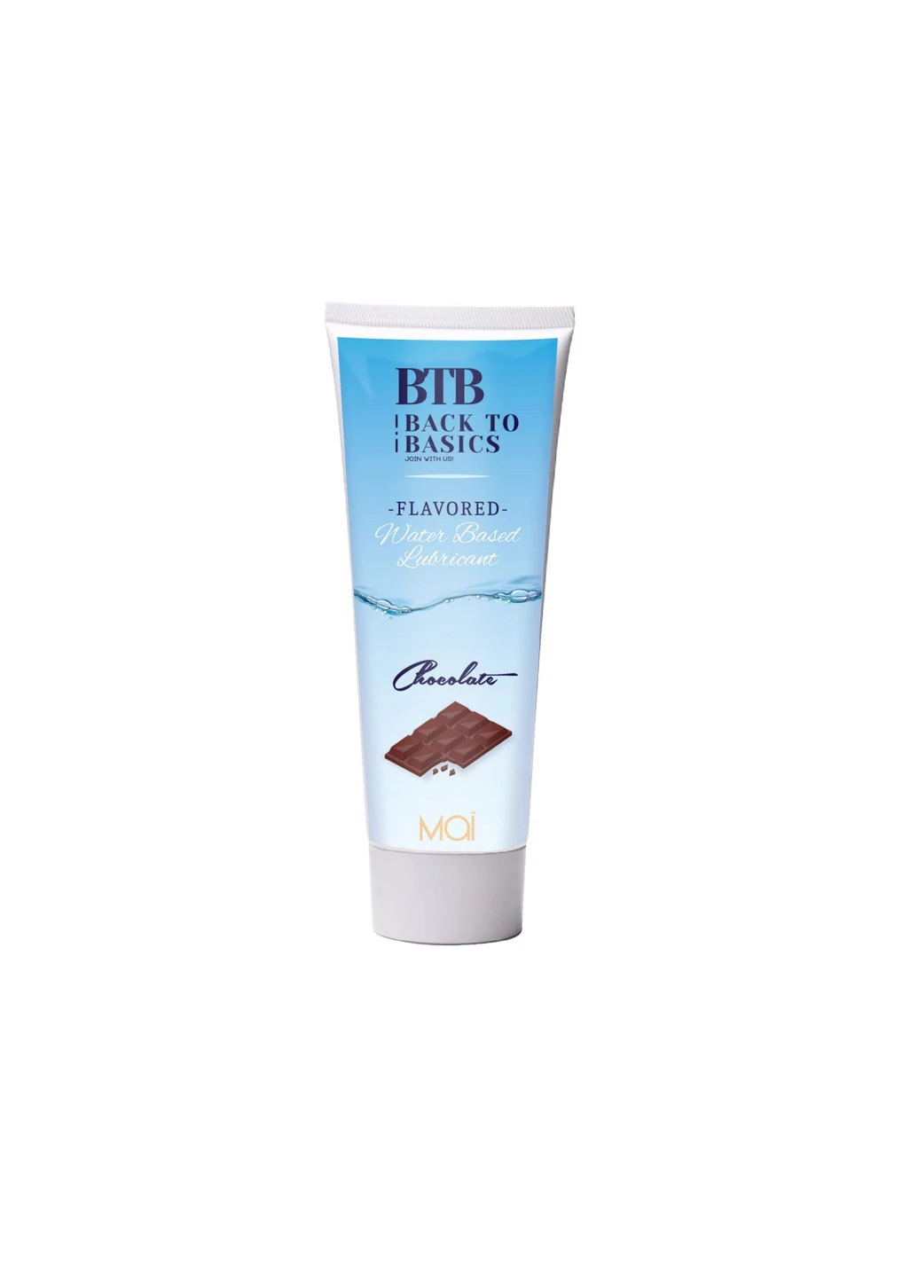 Лубрикант на водній основі BTB FLAVORED CHOCOLAT з ароматом шоколаду (75 мл) MAI (252156243)