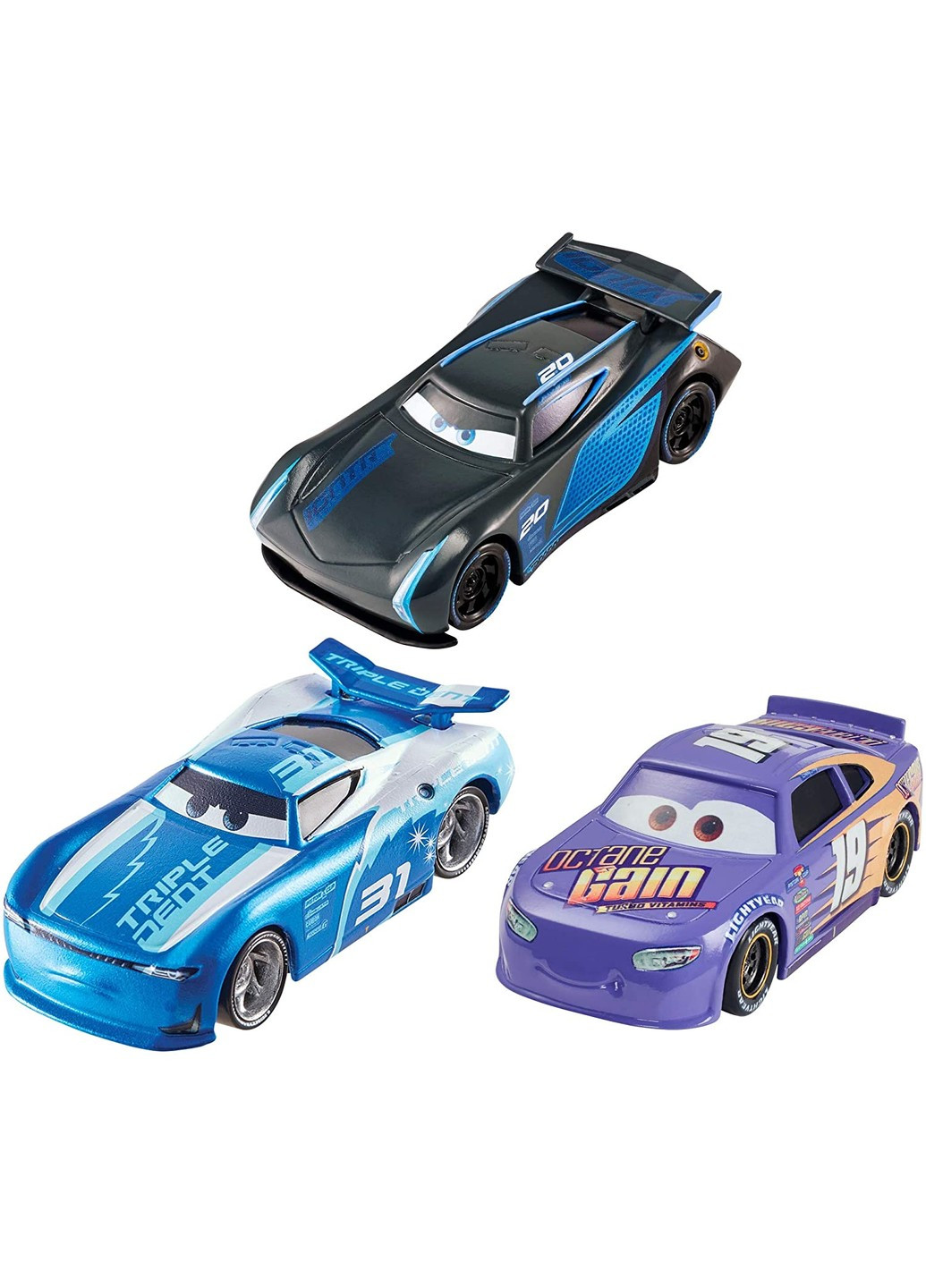 Набор машинок Тачки 3 Disney Pixar Cars Next Gen Jackson Storm, Bobby  Swift, Cam Spinner (GGP52) Mattel (255665107) ‣ Купить в интернет-магазине  Каста ‣ Киев, Одесса, Харьков ‣ Доставка по всей Украине! (#255665107)