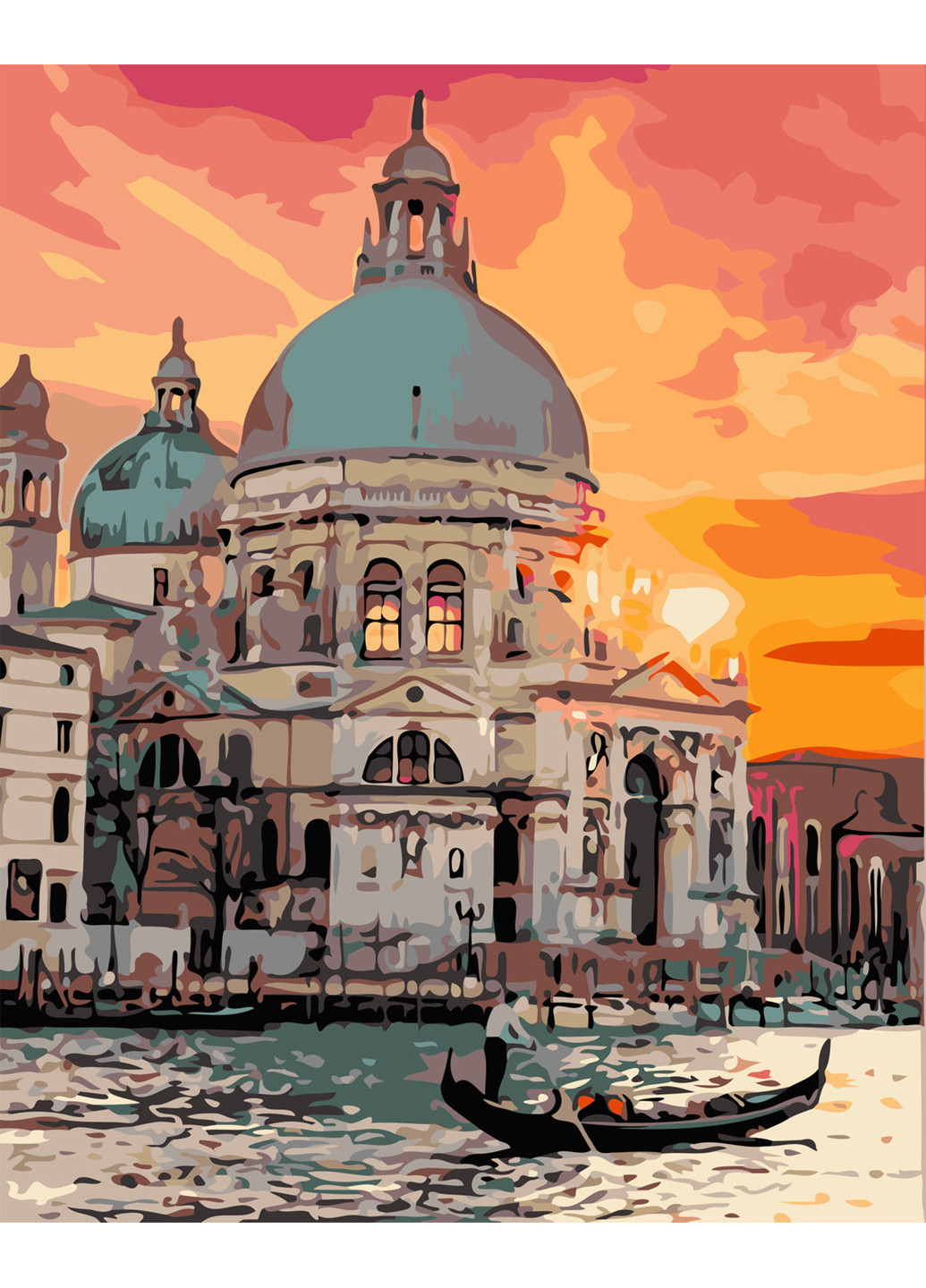 Картина по номерам "Казкова Венеція" 40х50 см ArtStory (252128370)