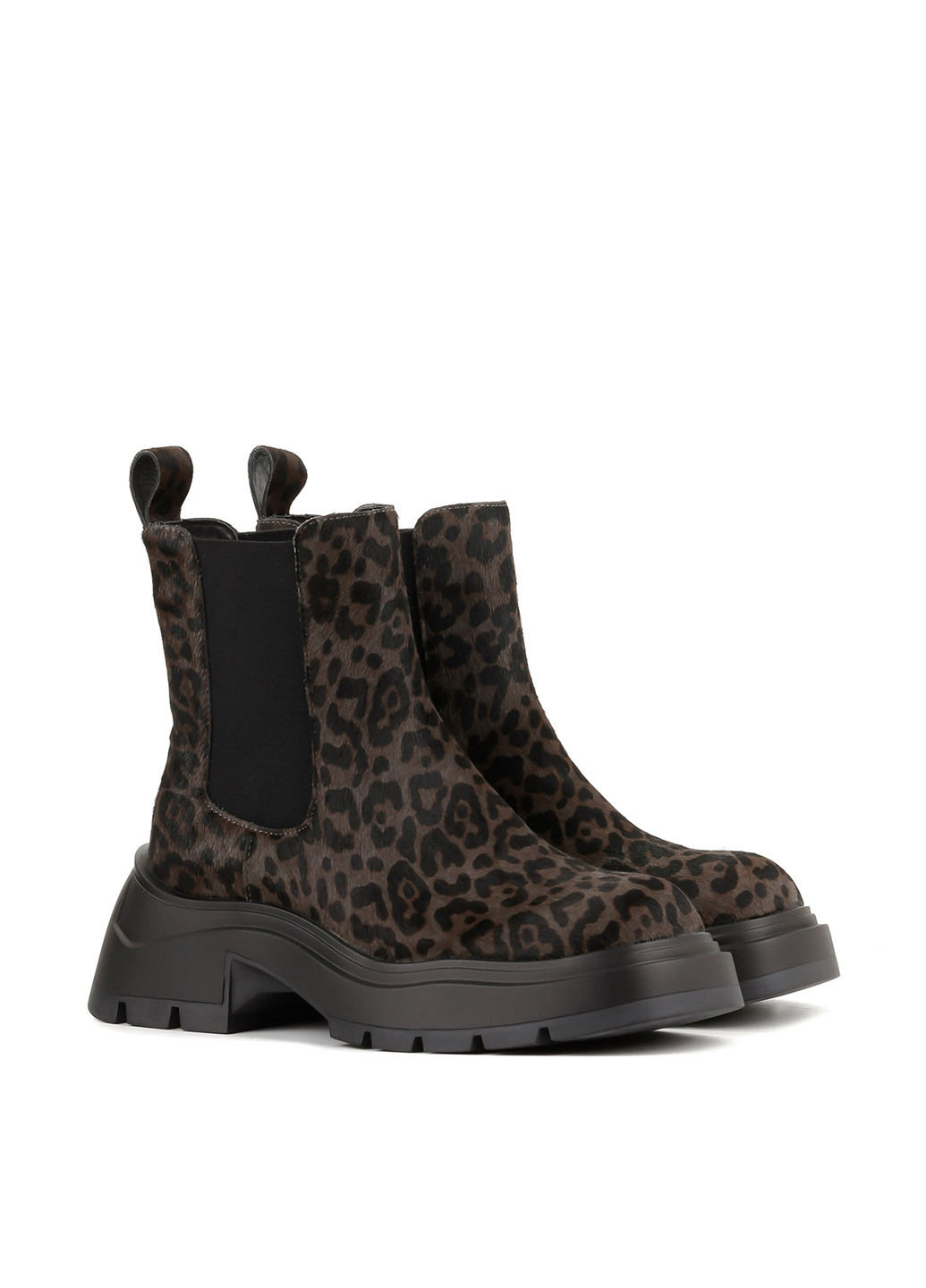 Осенние ботинки челси Le'BERDES из натурального меха