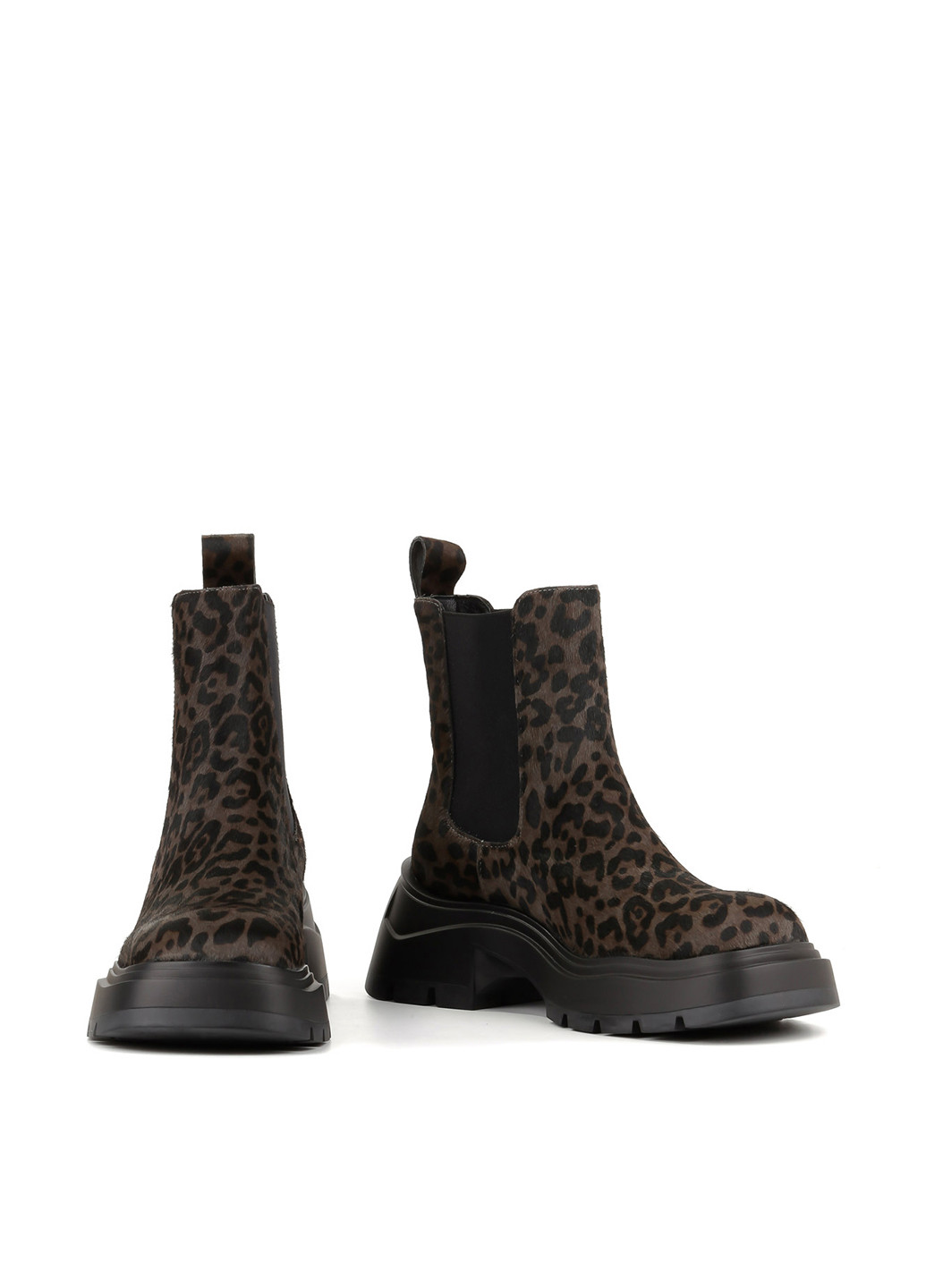 Осенние ботинки челси Le'BERDES из натурального меха